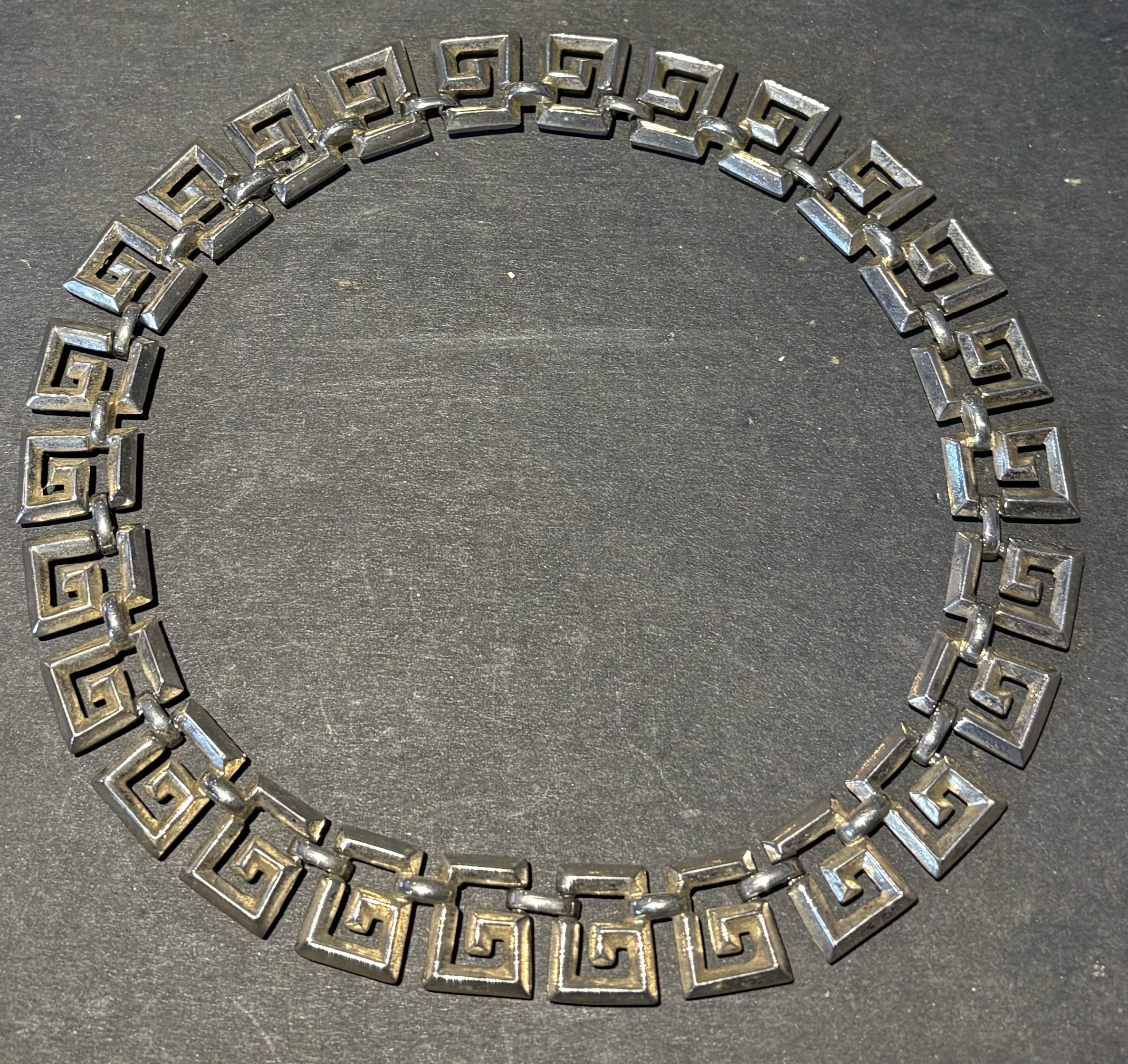 Vintage 1930's Coro Silvertone Necklace picture number 0